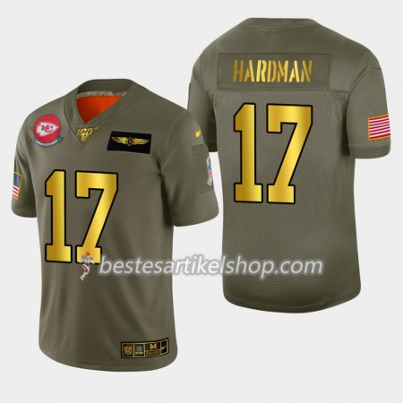 Herren Kansas City Chiefs Trikot Mecole Hardman 17 Nike 2019 Salute to Service
